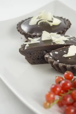 Schokotart mit gebackener Ganache