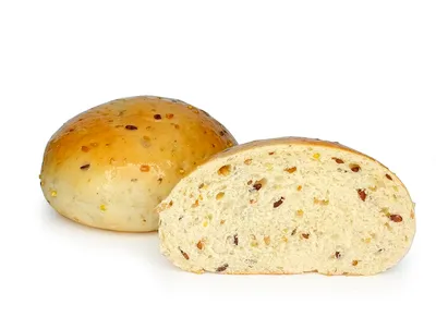Hamburger Bun mit Körnern V1
